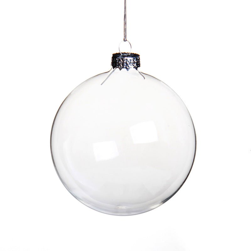Clear Glass Bulb Ornament - Yorkn Inc✅