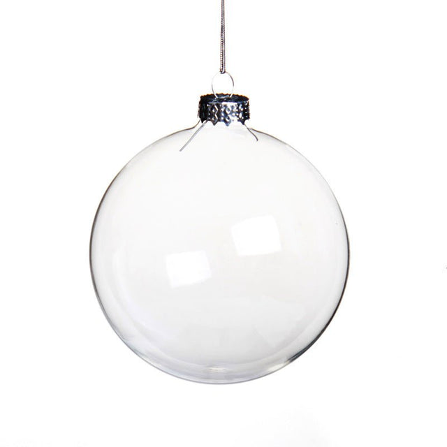 Clear Glass Bulb Ornament - Yorkn Inc✅