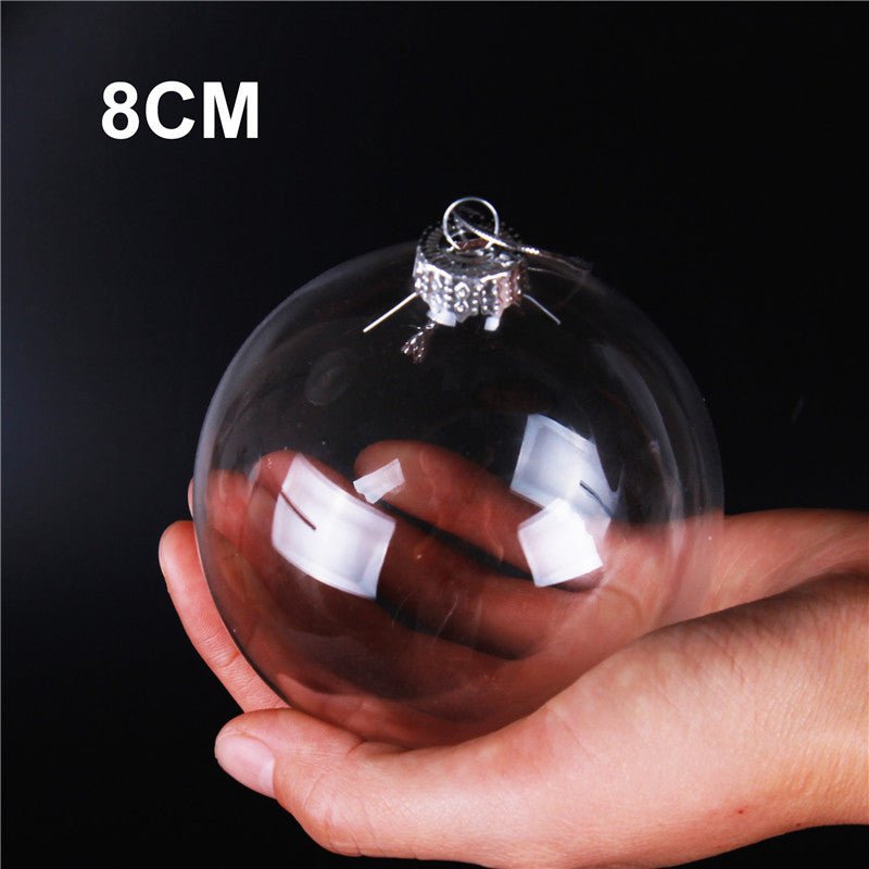 Clear Glass Bulb Ornament - Yorkn Inc✅