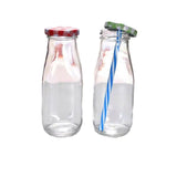 Clear Glass Milk Bottle - Yorkn Inc✅