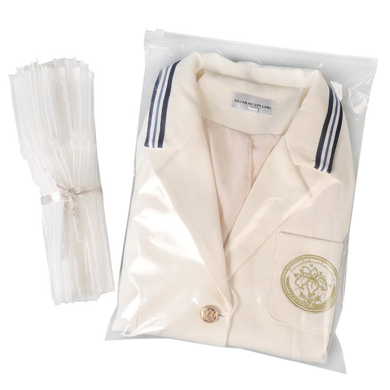 Clear Pe Zipper Bag - 9 Inches X 13 Inches - Yorkn Inc✅