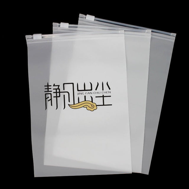 Clear Plastic Bag With Zipper - Yorkn Inc✅