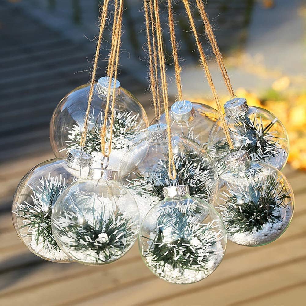 Clear Plastic Bulb Ornament - Yorkn Inc✅