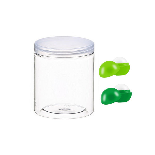 Clear Plastic Lip Balm Tube With Two Lip Balm - Yorkn Inc✅