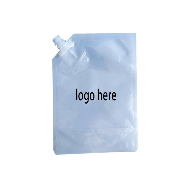 Clear Plastic Liquor Pouch - Yorkn Inc✅