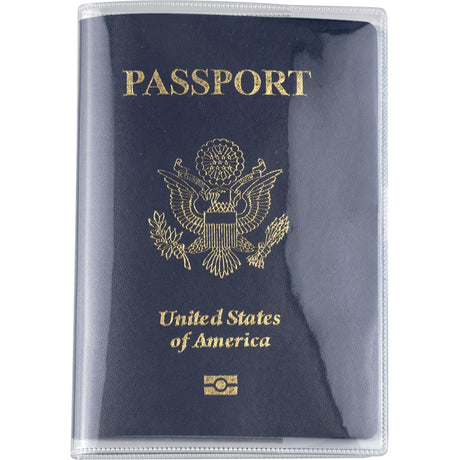 Clear Plastic Passport Sleeve - Yorkn Inc✅