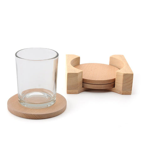 Coaster And Wine Stopper Gifts Set - Yorkn Inc✅