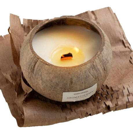 Coconut Shell Aromatherapy Scented Candle - Yorkn Inc✅