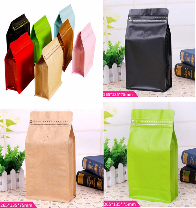 Coffee Pouch With Air Release Valve - Yorkn Inc✅