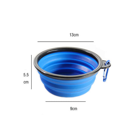 Collapsible Silicone Pet Bowl - Yorkn Inc✅