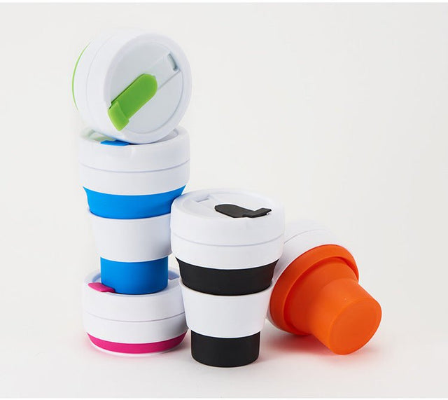 Collapsible Silicone Water Cup - Yorkn Inc✅
