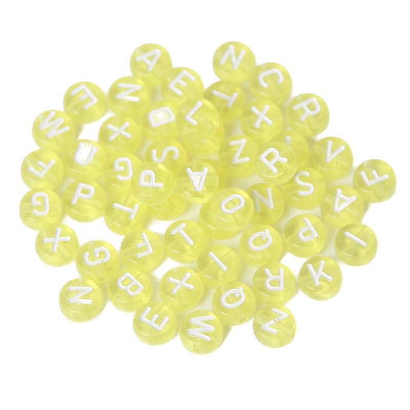 Colored Letter Beads - Yorkn Inc✅