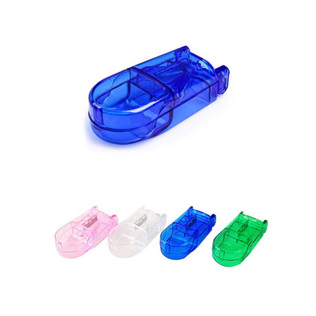 Compact Stainless Steel Blade Pill Splitter - Yorkn Inc✅
