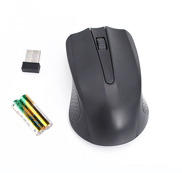 Convenient Wireless Mouse With Batteries - Yorkn Inc✅