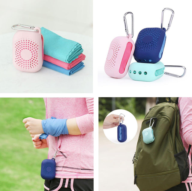 Cool Towel With Silicone Case - Yorkn Inc✅