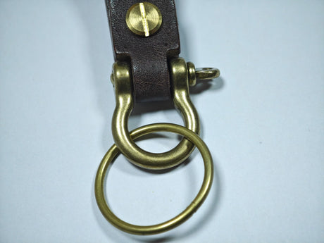 Copper Ring True Leather Key Chain - Yorkn Inc✅