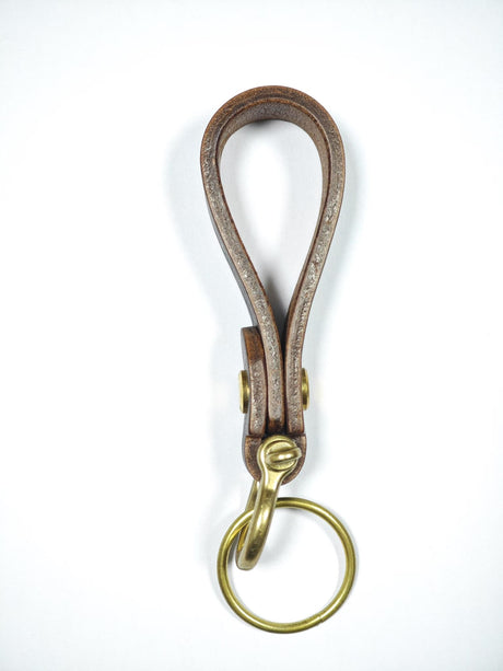 Copper Ring True Leather Key Chain - Yorkn Inc✅