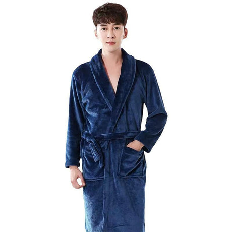 Coral Velvet Bathrobe - Yorkn Inc✅