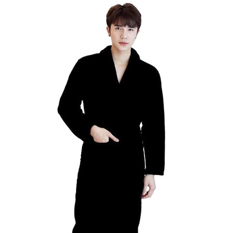 Coral Velvet Bathrobe - Yorkn Inc✅
