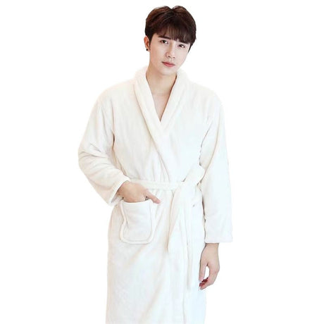 Coral Velvet Bathrobe - Yorkn Inc✅