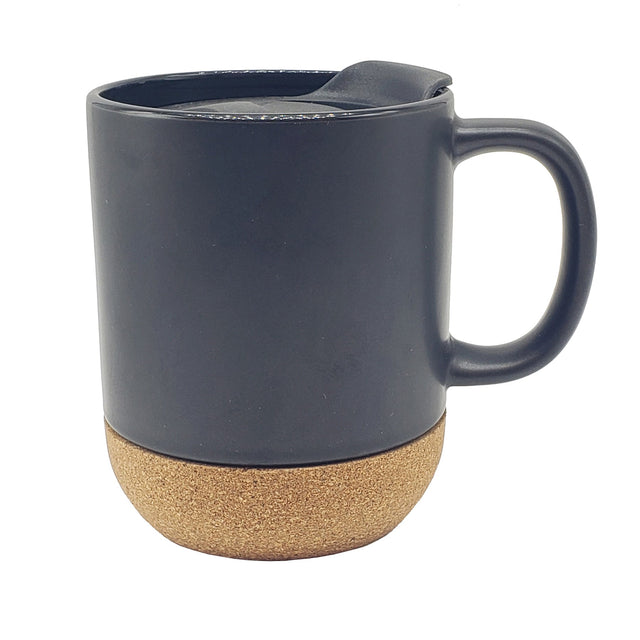 Cork Base Mugs With Lid - Yorkn Inc✅