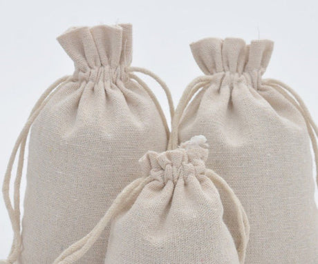 Cotton Drawstring Pouch - Yorkn Inc✅
