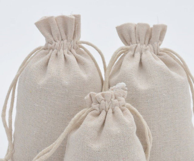 Cotton Drawstring Pouch - Yorkn Inc✅