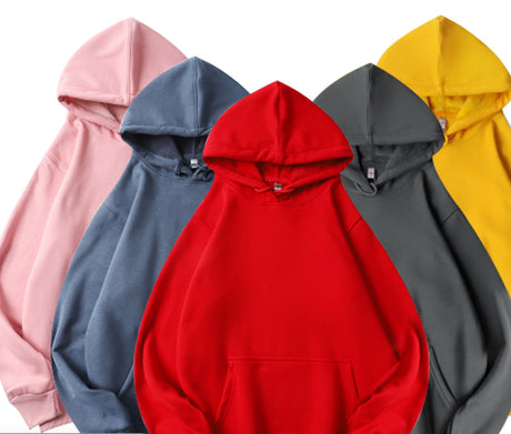 Cotton Hooded Sweatshirt - Yorkn Inc✅