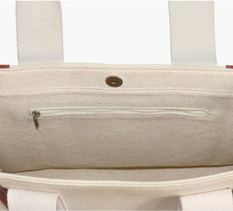 Cotton - linen Handbag - Yorkn Inc✅