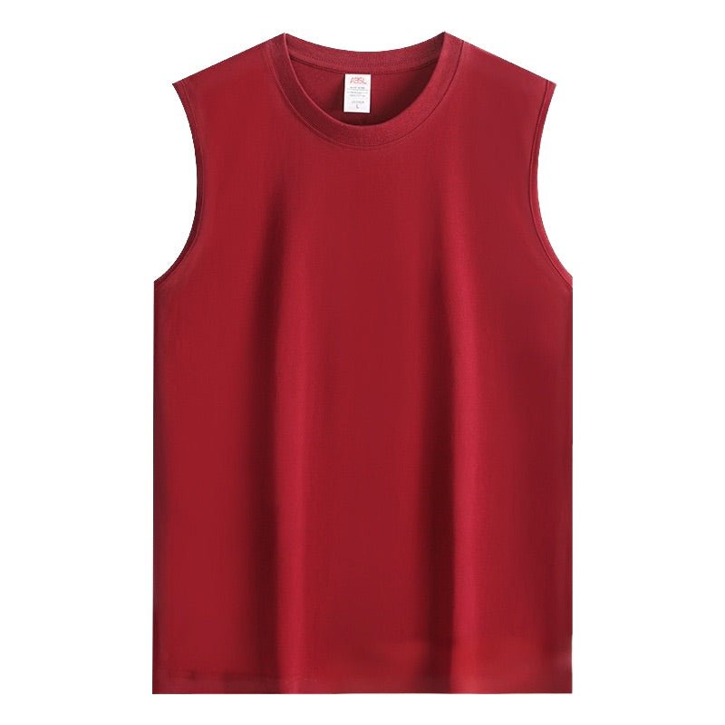 Cotton Sleeveless T-shirt - Yorkn Inc✅