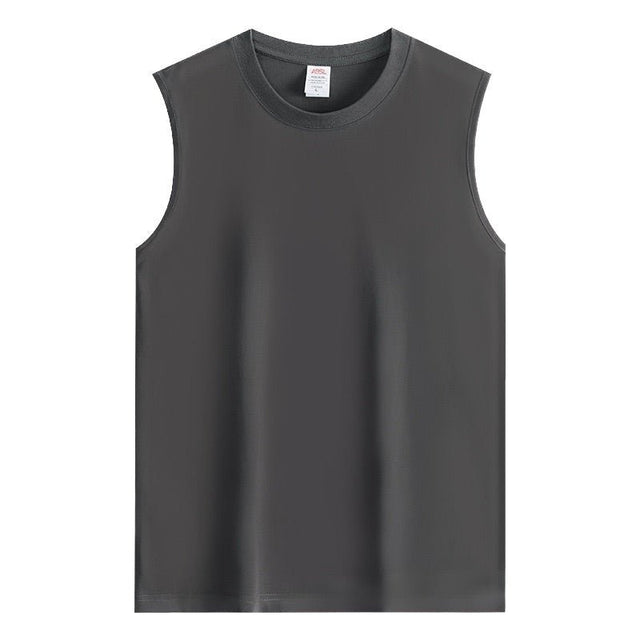 Cotton Sleeveless T-shirt - Yorkn Inc✅