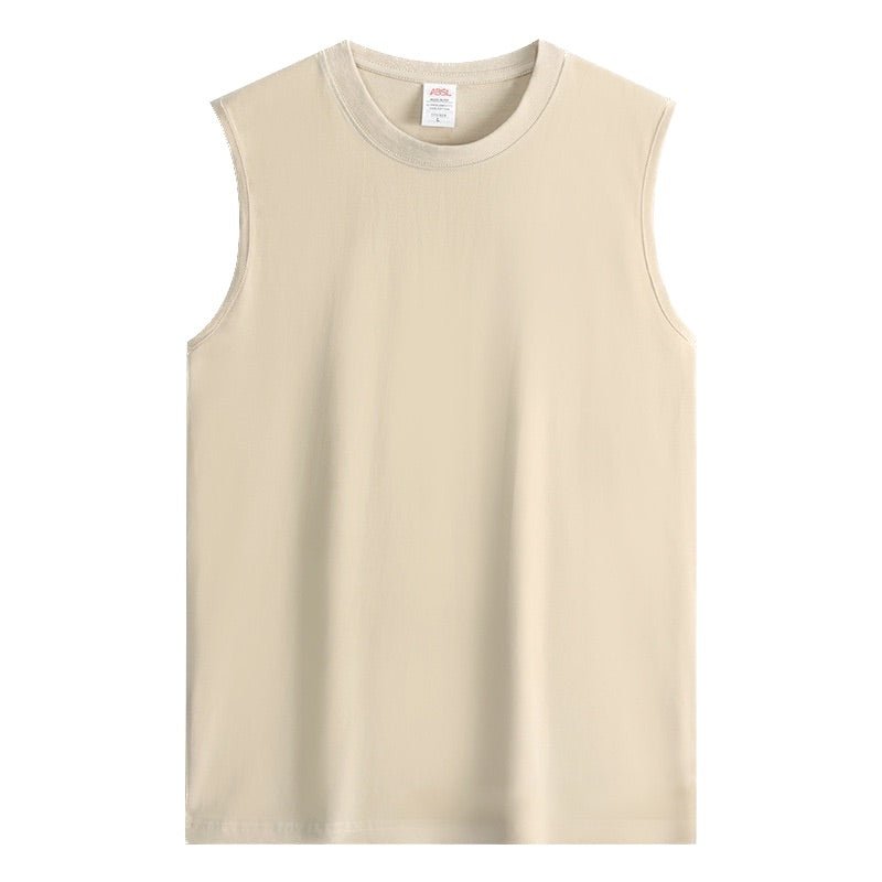 Cotton Sleeveless T-shirt - Yorkn Inc✅
