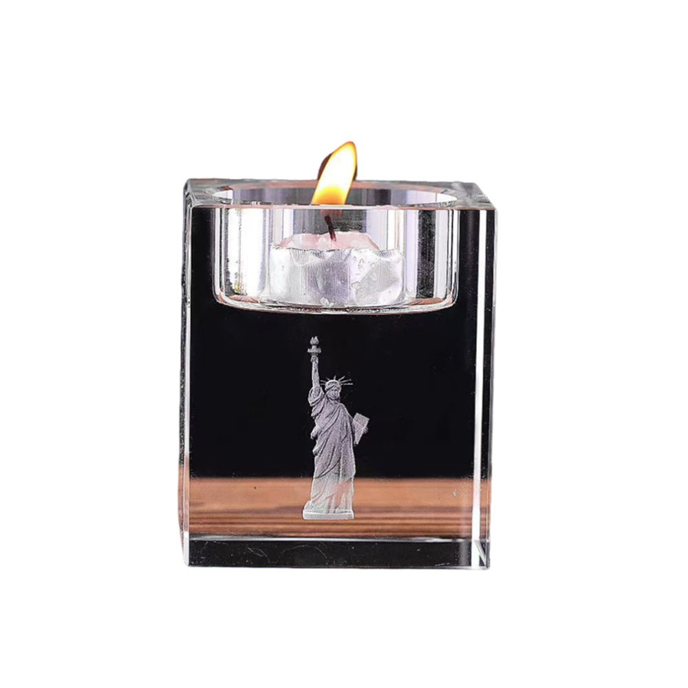 Crystal Candle Holder - Yorkn Inc✅