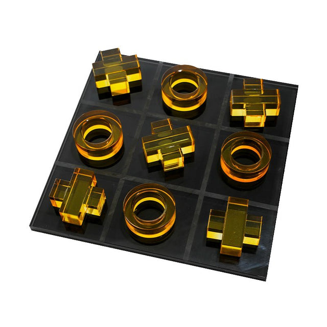 Crystal Tic Tac Toe Game Set - Yorkn Inc✅