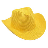 Curled Western Cowboy Hat - Yorkn Inc✅