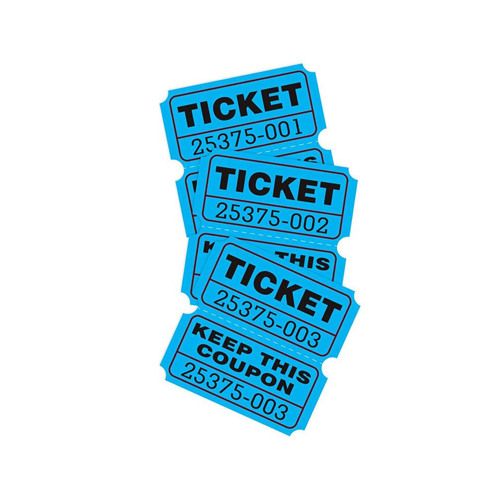 Custom 2000pcs Raffle Ticket - Yorkn Inc✅