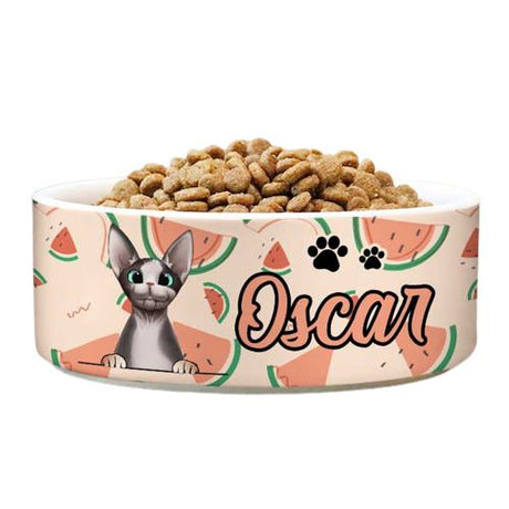 Custom Cat Bowl - Yorkn Inc✅