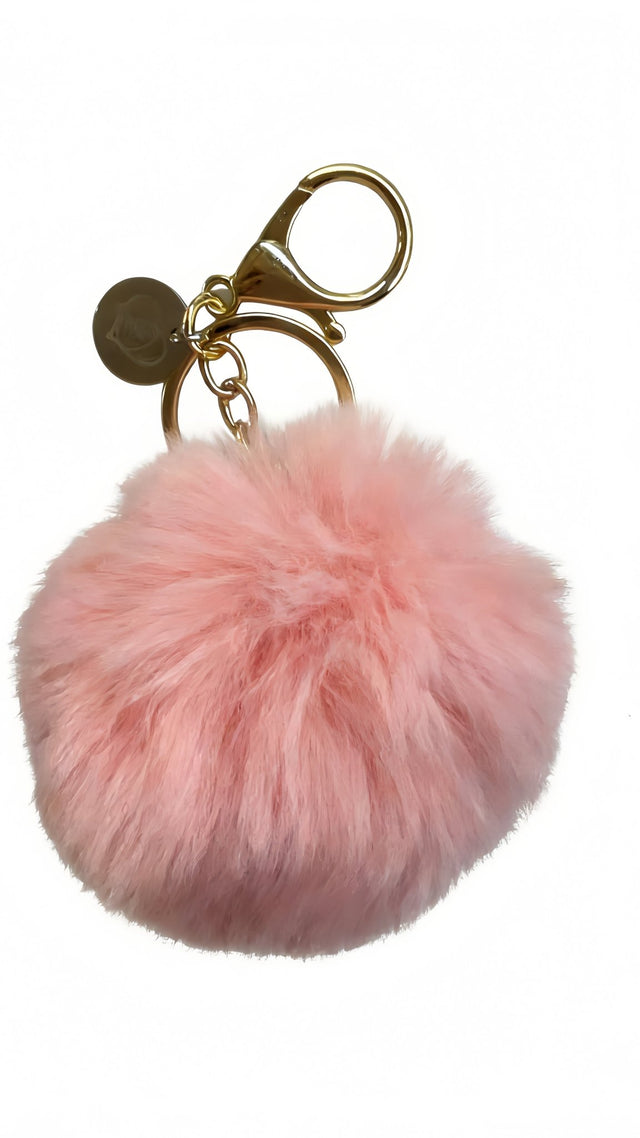 Custom Fluffy Pom - pom Keychain - Yorkn Inc✅
