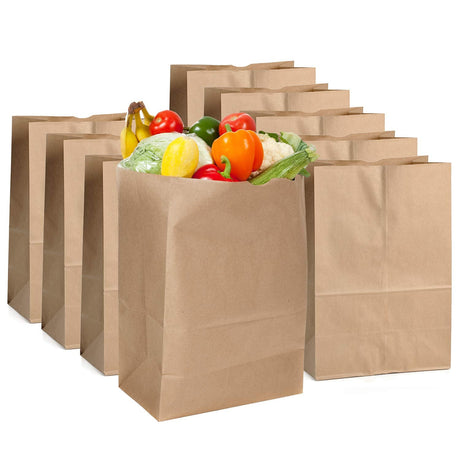 Custom Kraft Brown Paper Bag - Yorkn Inc✅