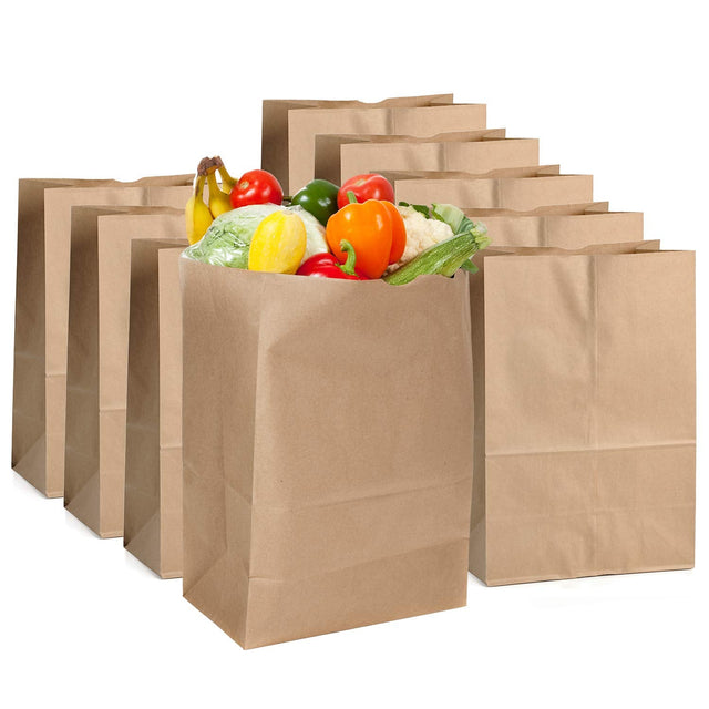 Custom Kraft Brown Paper Bag - Yorkn Inc✅