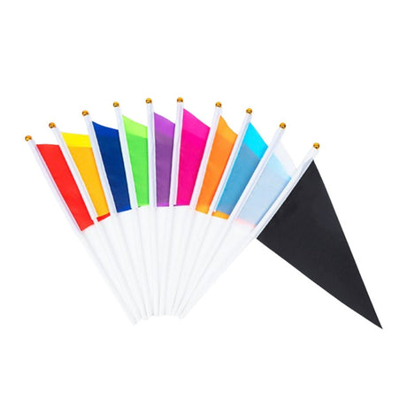 Custom Polyester Handheld Triangular Flag - Yorkn Inc✅