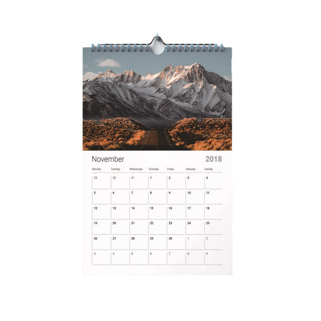 Custom Promotional Hanging Wall Calendar - Yorkn Inc✅