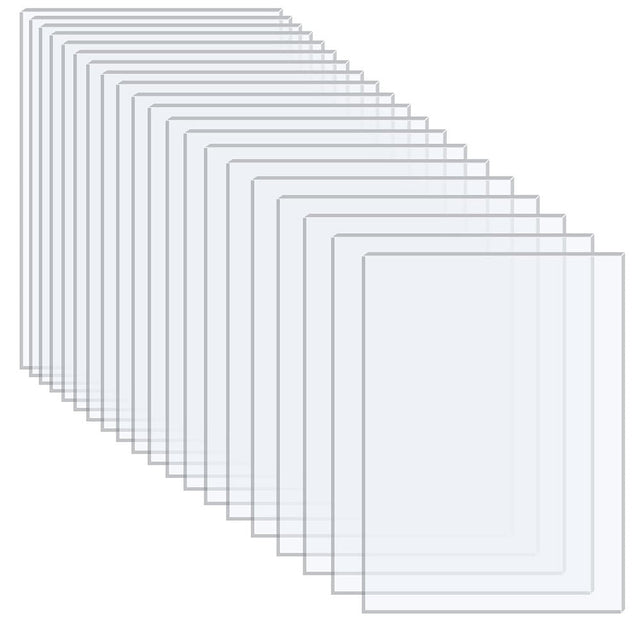 Custom Shape 4"x6" Clear Plastic - Yorkn Inc✅