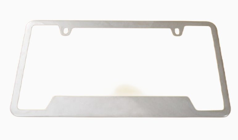 Custom Stainless License Frame - Yorkn Inc✅