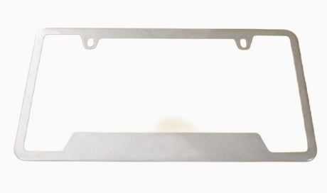 Custom Stainless License Frame - Yorkn Inc✅