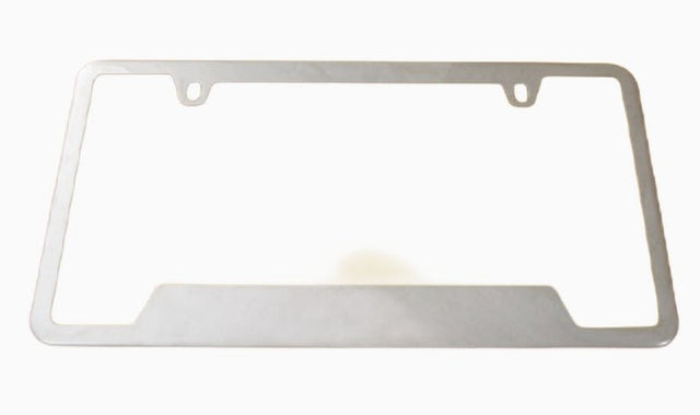Custom Stainless License Frame - Yorkn Inc✅