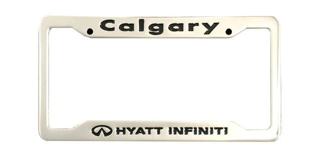 Custom Stainless License Plate Frame - Yorkn Inc✅