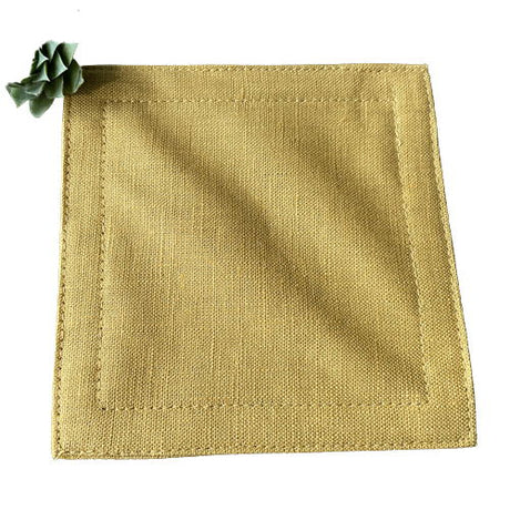 Customized Linen Coaster - Yorkn Inc✅