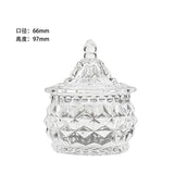 Decorative Glass Storage Jar - Yorkn Inc✅