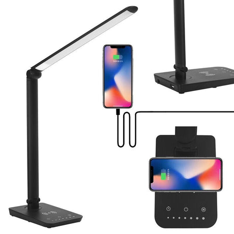 Desk Reading Lamp With Wireless Charger - Yorkn Inc✅